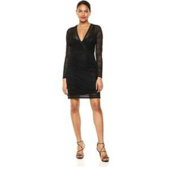 BCBGMaxAzria V-Neck Lace Dress  Size Small - Picture 1 of 9